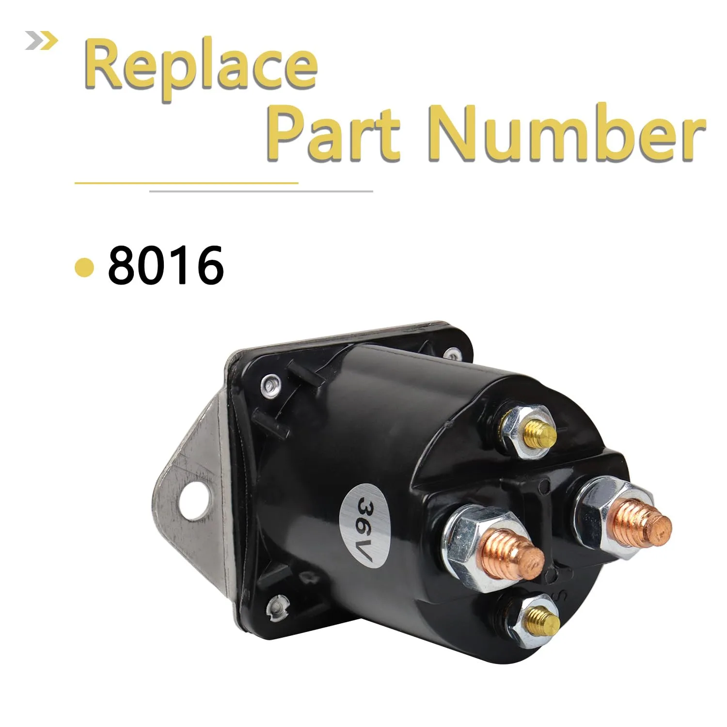 HNeekyr 36V Solenoid for Club Car DS, 1976-1998 image 4