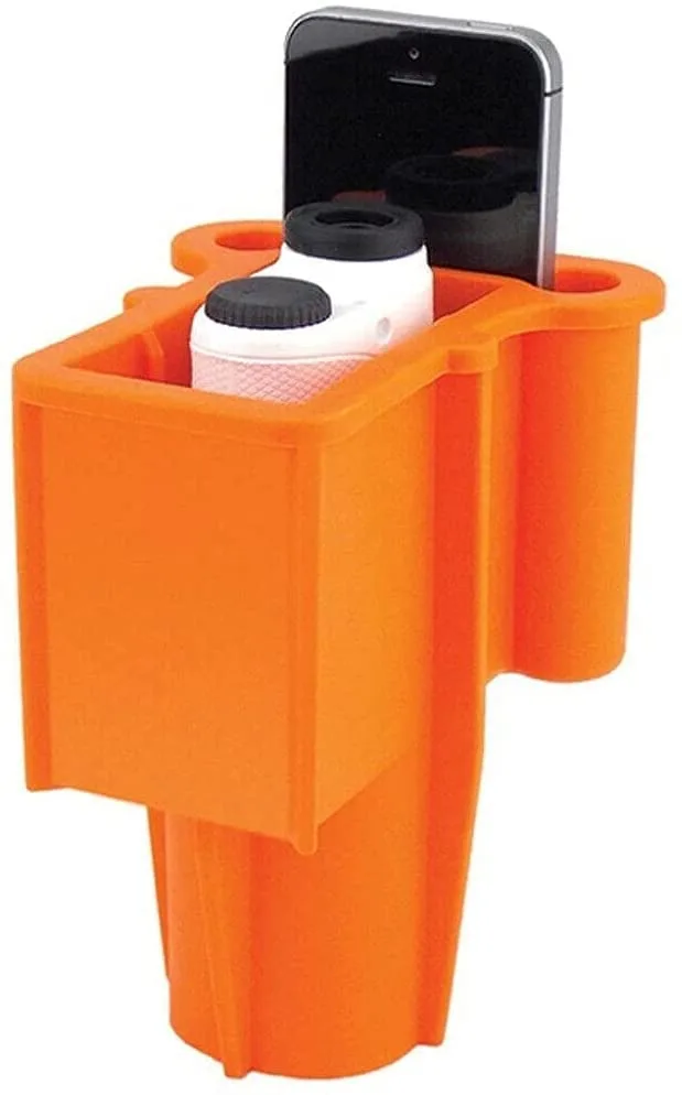 Range Gripper Inc. Rangefinder & Phone Cupholder Insert — Orange (rgorange)