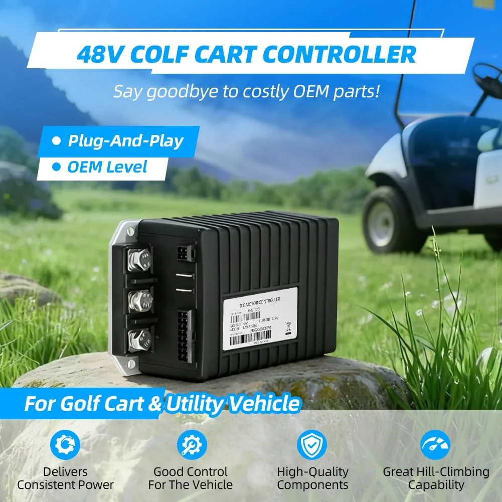 SWCTLCAG 48V 275A Golf Cart Controller 390215201 image 3