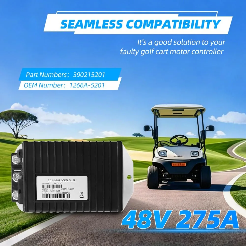SWCTLCAG 48V 275A Golf Cart Controller 390215201 image 4