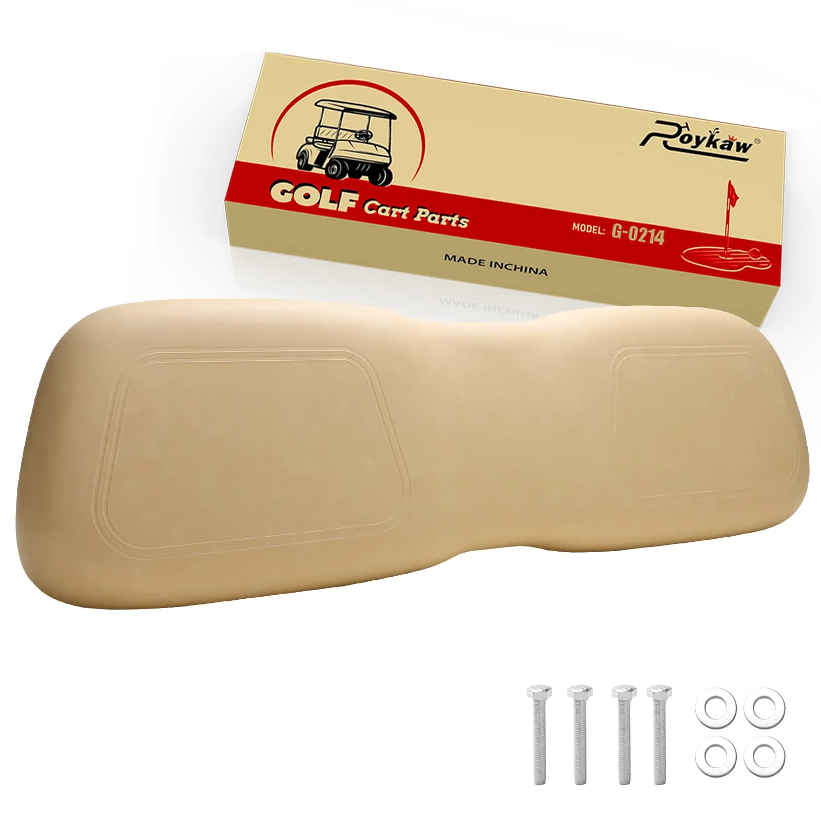 Roykaw Front Seat Back Cushion for Club Car DS