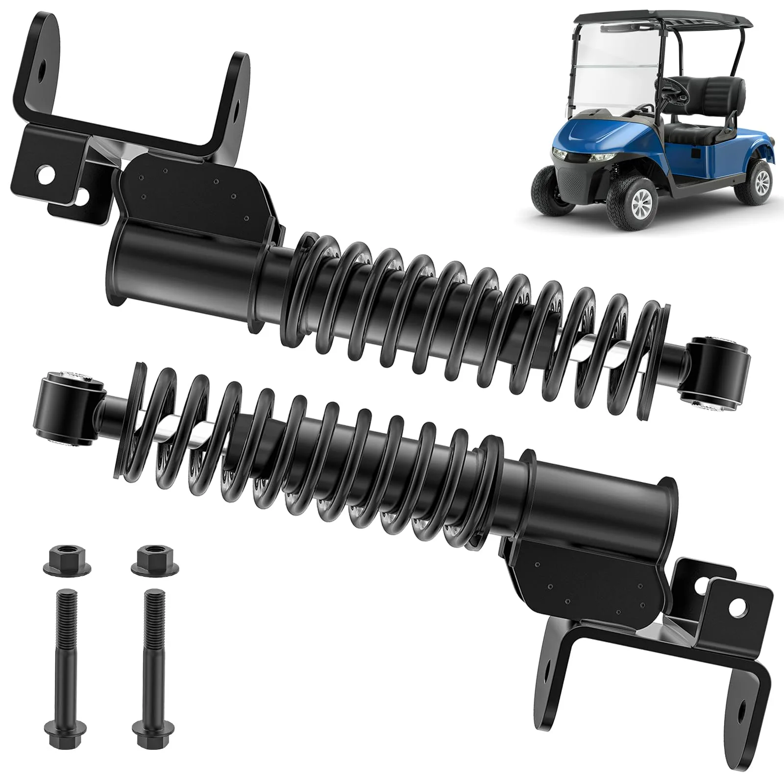 CartClan Front Shock Strut Assembly for E-Z-GO RXV