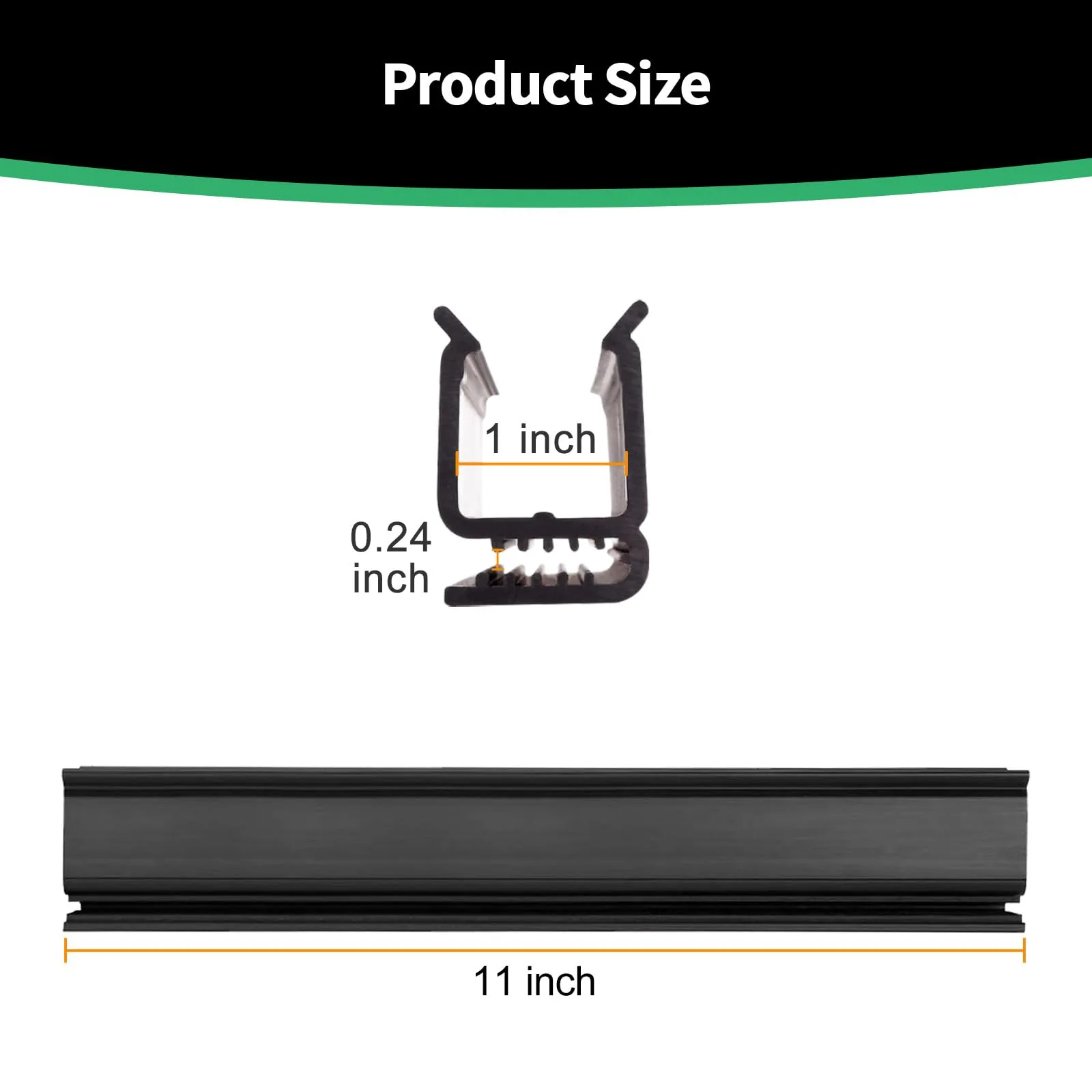 iLSKW 11-Inch Golf Cart Windshield Clips image 3