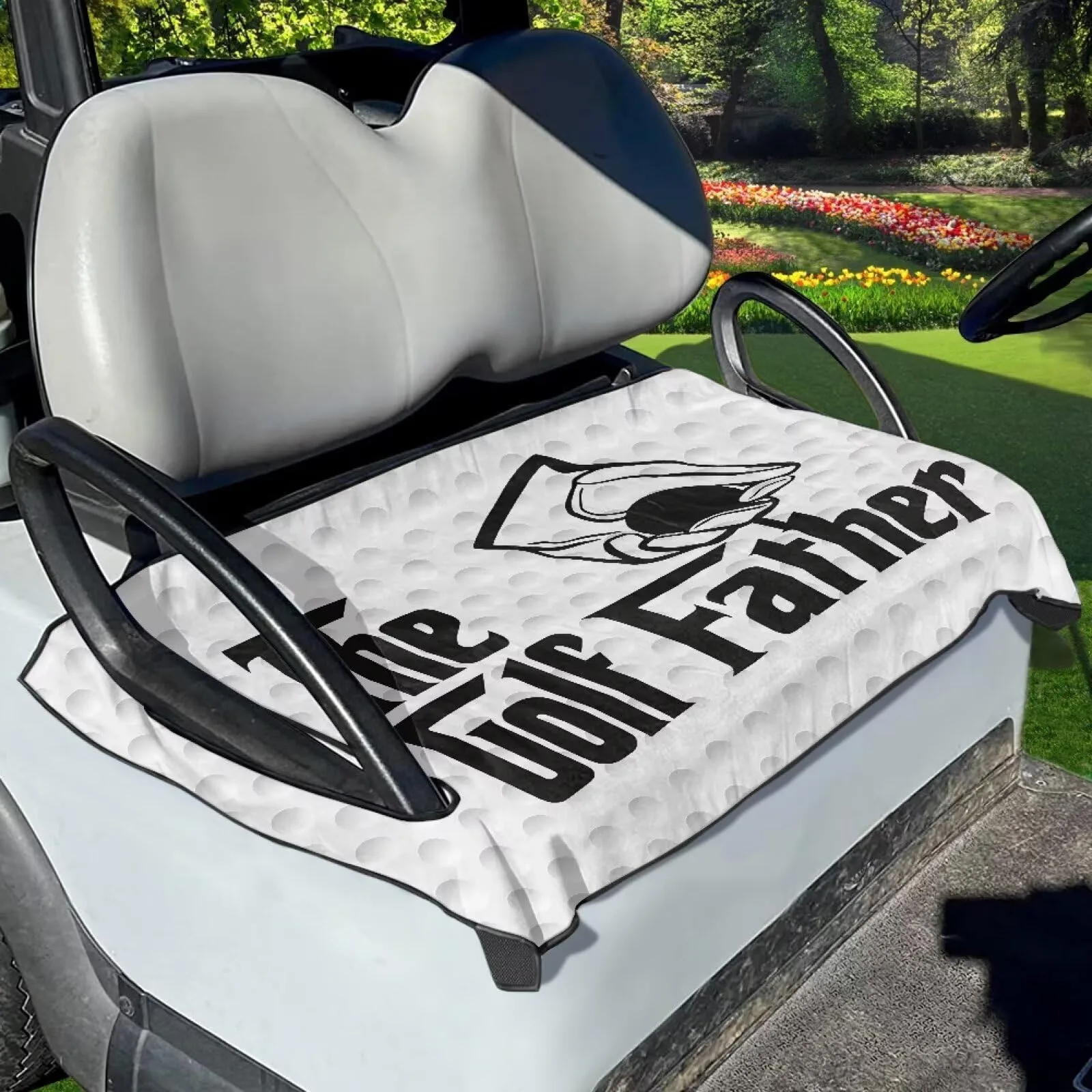 TOADDMOS Golf Cart Seat Cover 52.36 x 32.28 in (TOAD-TTAI0807003CZ47-5+)