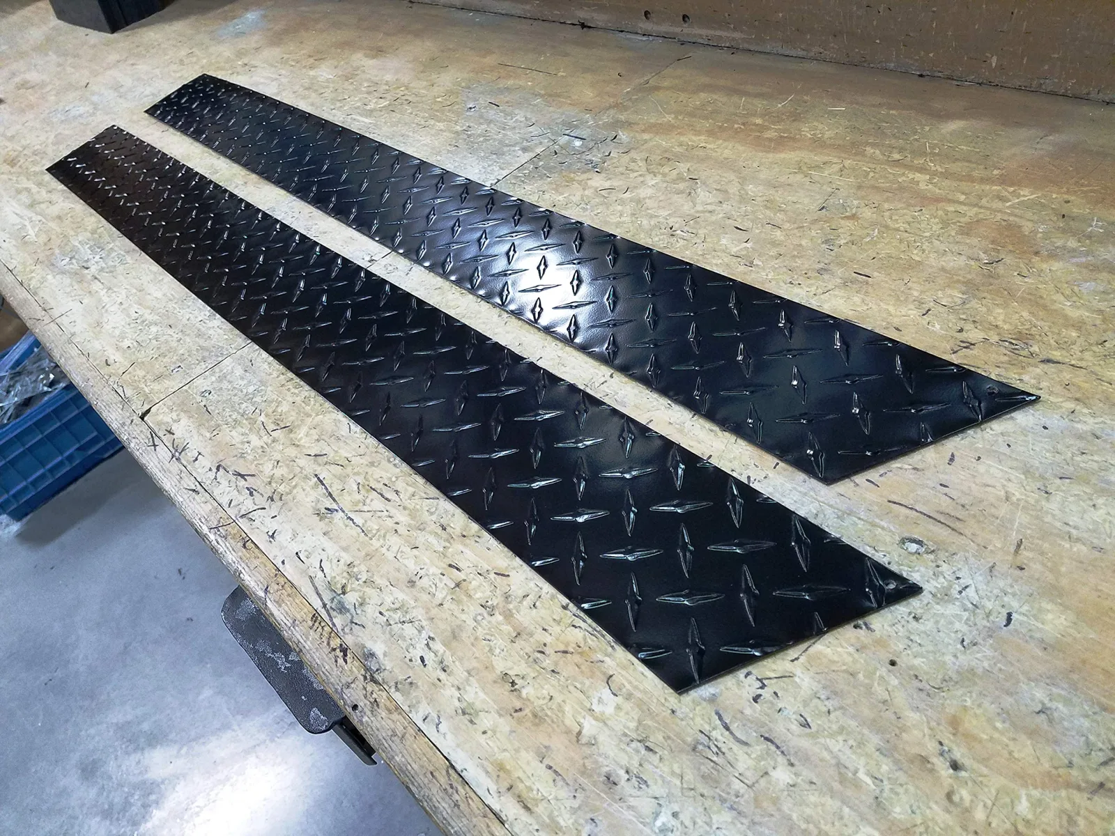 Yamaha G14-G22 Diamond Plate Flat Side Panels