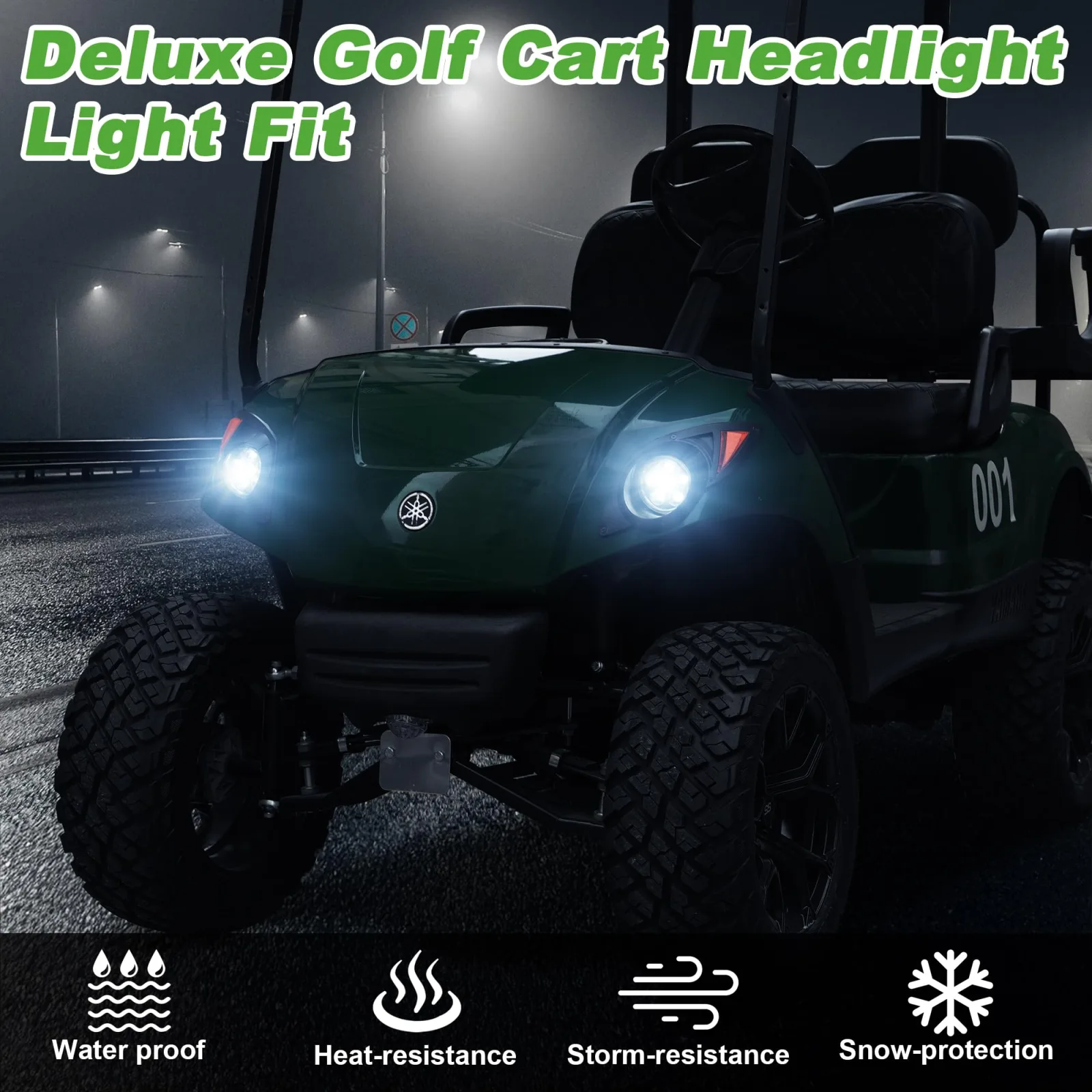 10L0L LED Headlight Kit for Yamaha Drive G29 2007-2016 image 3