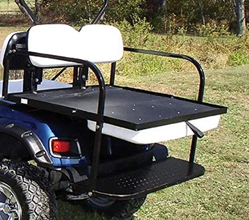 3G White Rear Seat Kit for EZGO TXT Golf Carts 1995+ image 2