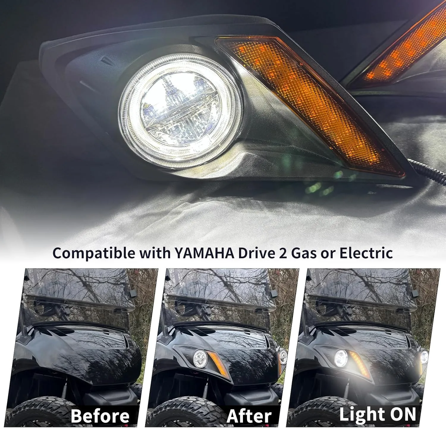 Orle Oko LED Light Kit for Yamaha Drive 2 2017-Up image 2
