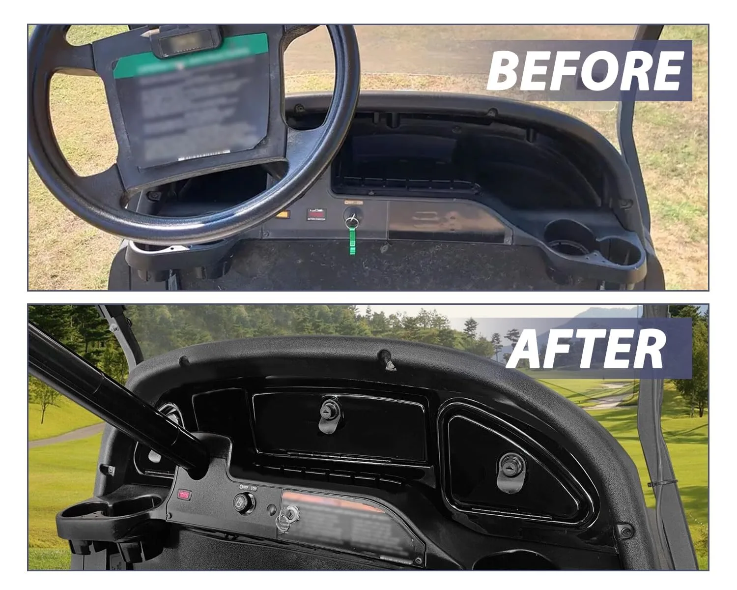 Kspeed Dashboard Cover for Club Car Precedent image 4