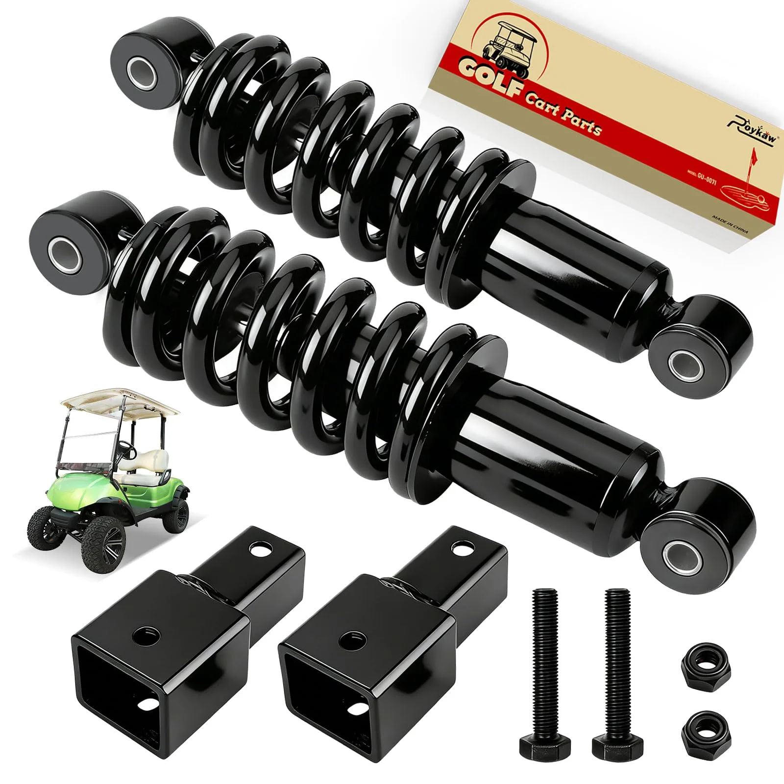 Roykaw G-0123N Shock Absorber Set for Yamaha G14/G16/G19/G20/G22/G29
