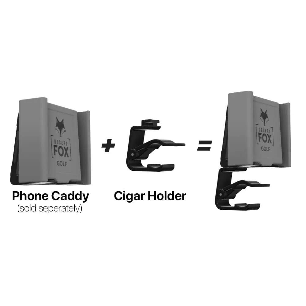 Desert Fox Golf Cigar Holder for Phone Caddy image 3