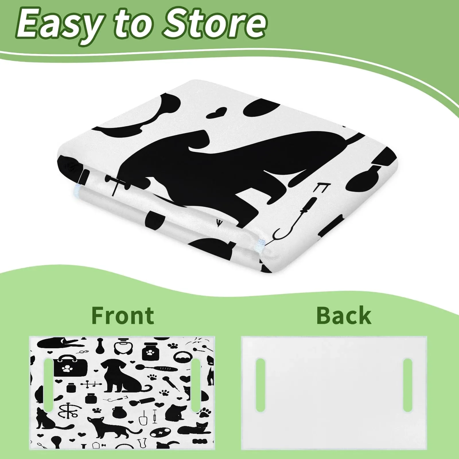 Tiveruda Golf Cart Seat Cover for Double Seats, 51 x 31 in image 4