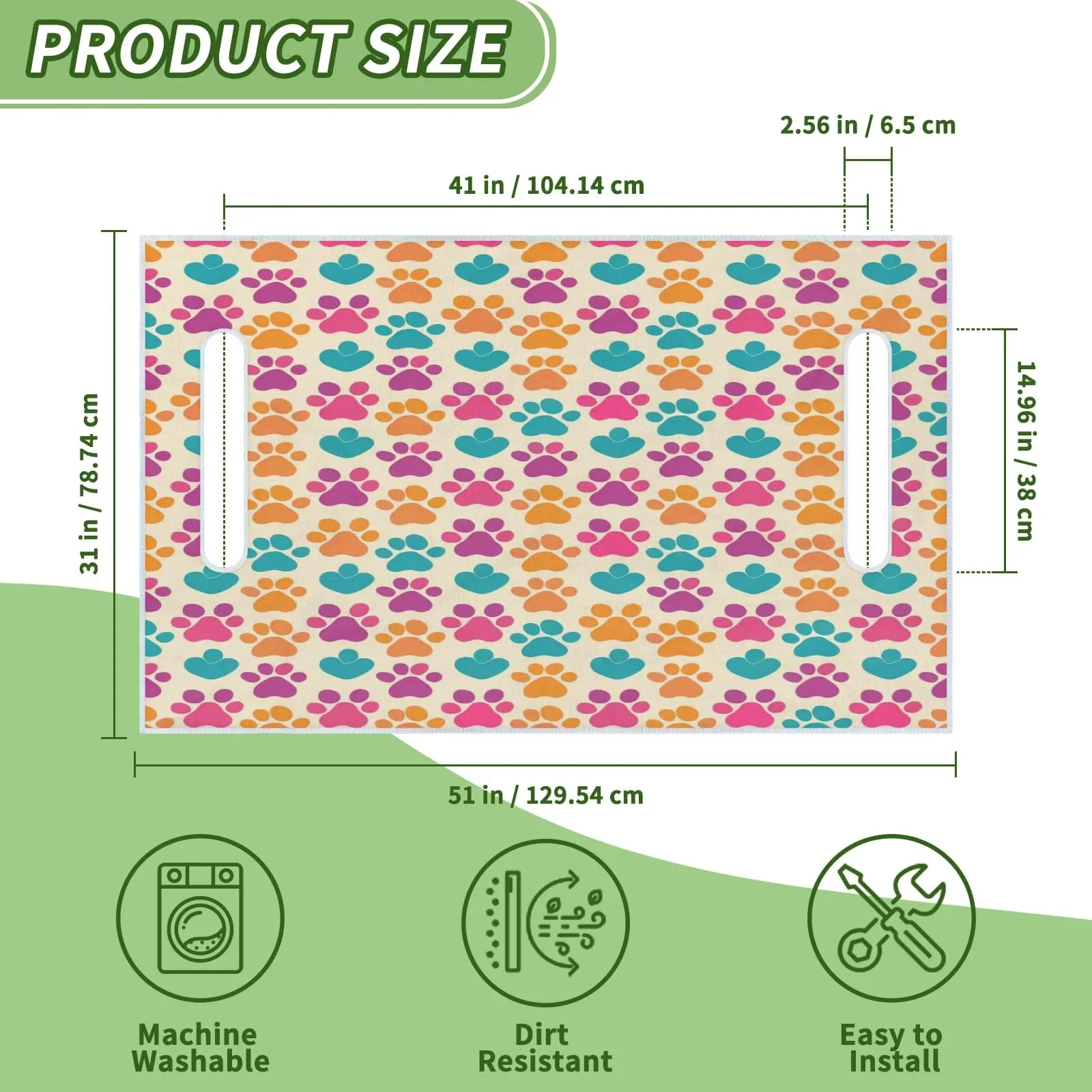 Tiveruda Golf Cart Seat Cover Blanket, 51 x 31 Inches image 2