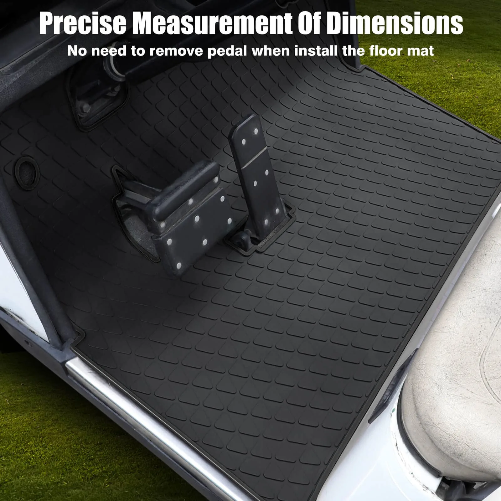 MOSNAI E-Z-GO TXT Golf Cart Floor Mat 1994-2023 image 4
