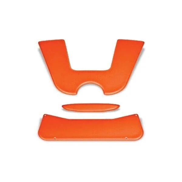 REVENGE DoubleTake Sentry Dash for Club Car Precedent (Black w/ Orange) image 3