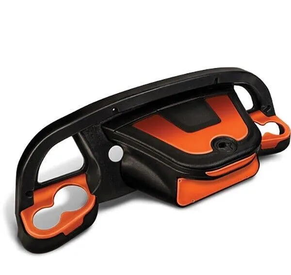 REVENGE DoubleTake Sentry Dash for Club Car Precedent (Black w/ Orange)