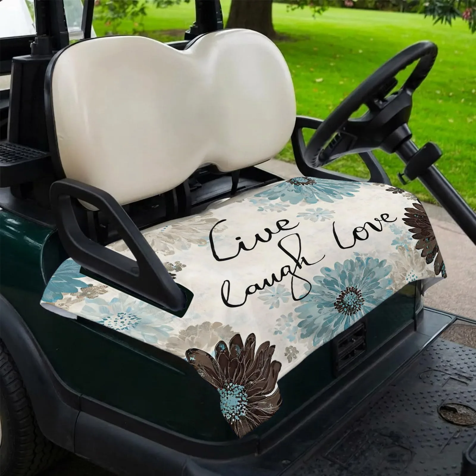 DecorLovee Golf Cart Seat Cover 51 x 31-Inch Microfiber image 2