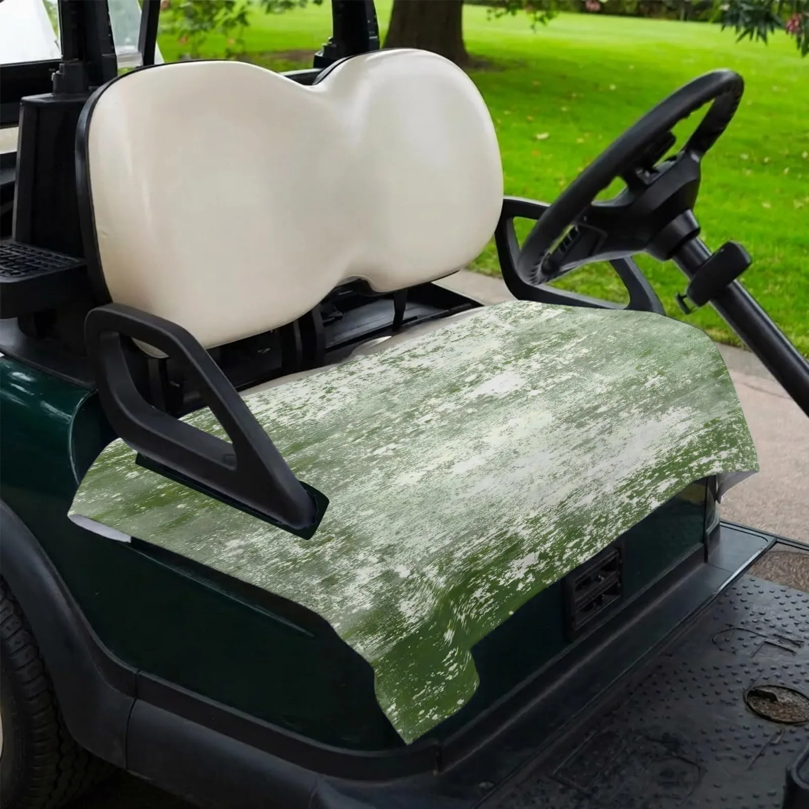 DecorLovee Golf Cart Seat Cover 51 x 31 in Sage Green image 2