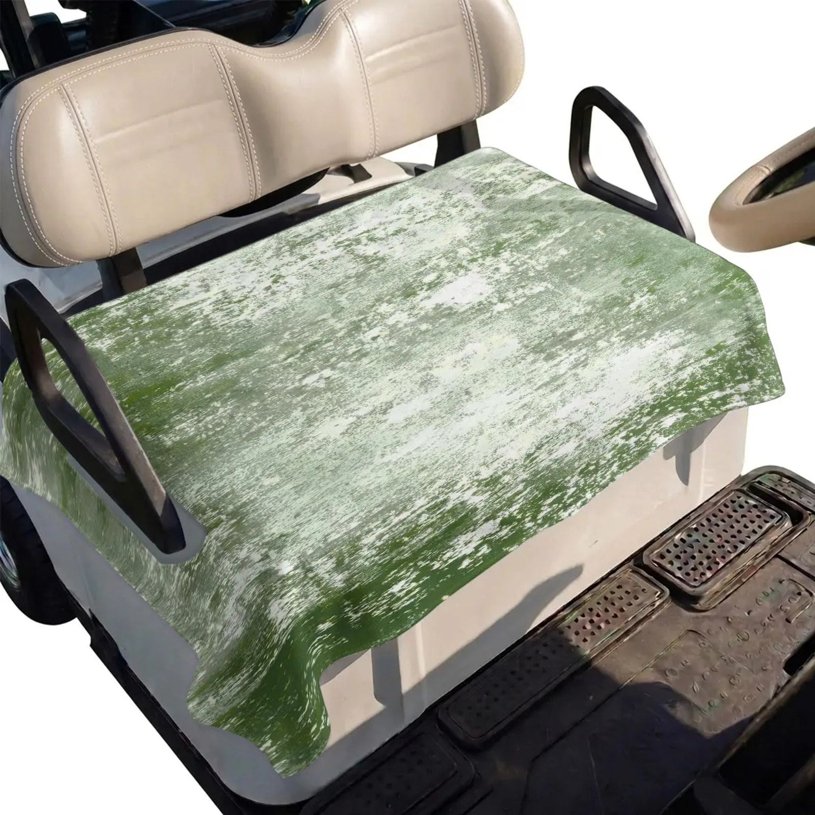 DecorLovee Golf Cart Seat Cover 51 x 31 in Sage Green
