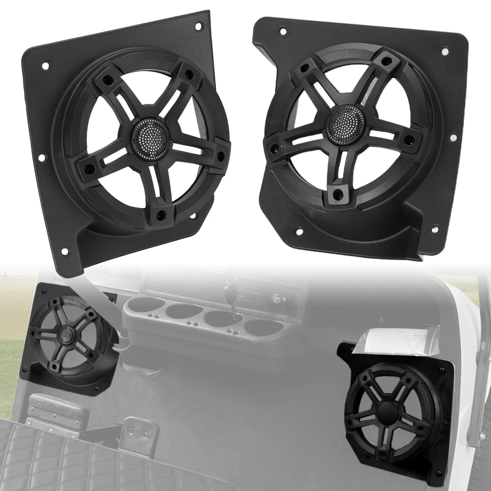 Dacalo Speaker Pod Brackets for E-Z-GO TXT 1994+