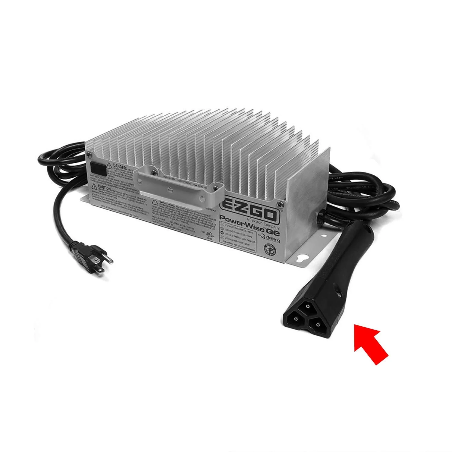 10L0L 48V Charger Plug for E-Z-GO TXT and RXV image 4