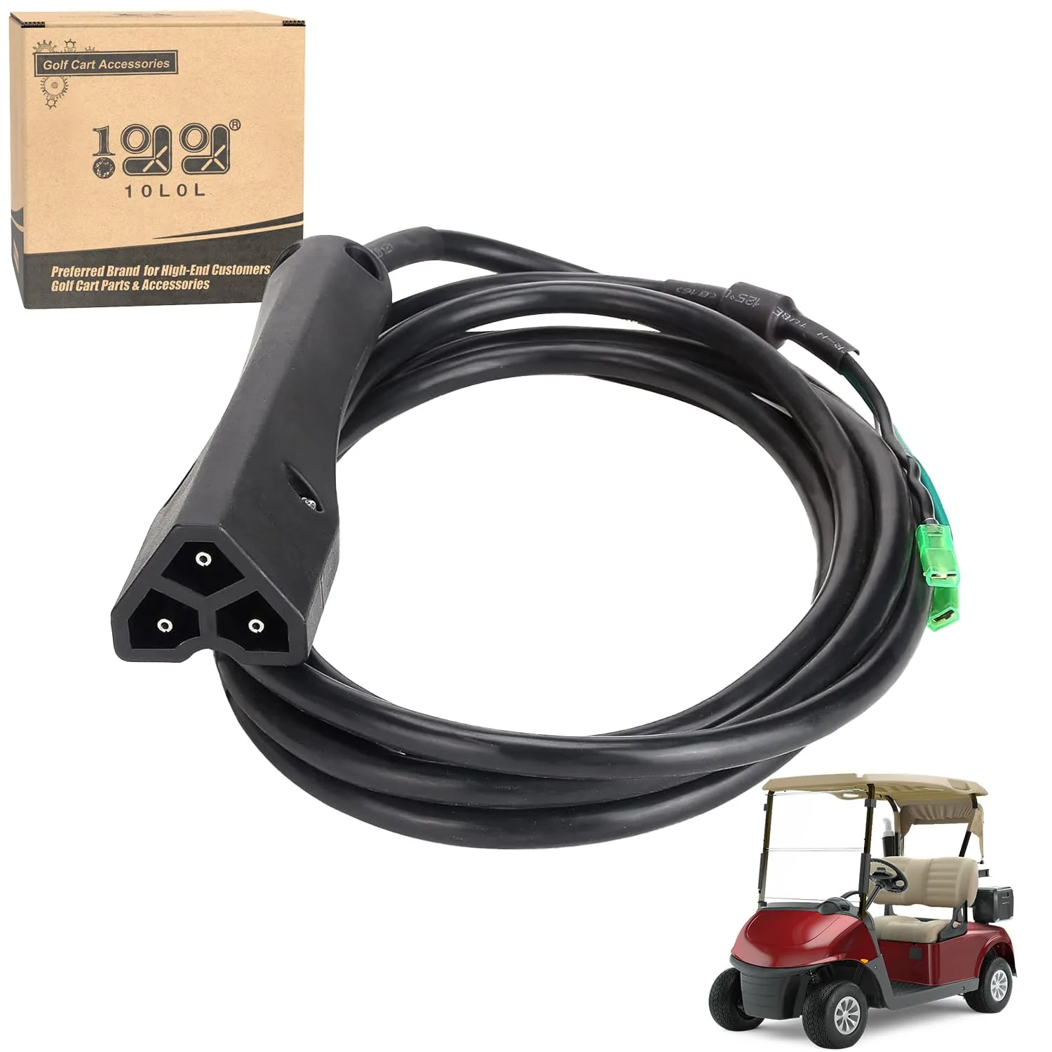 10L0L 48V Charger Plug for E-Z-GO TXT and RXV