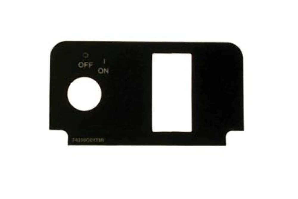 Performance Plus Carts EZGO TXT Console Label 8345