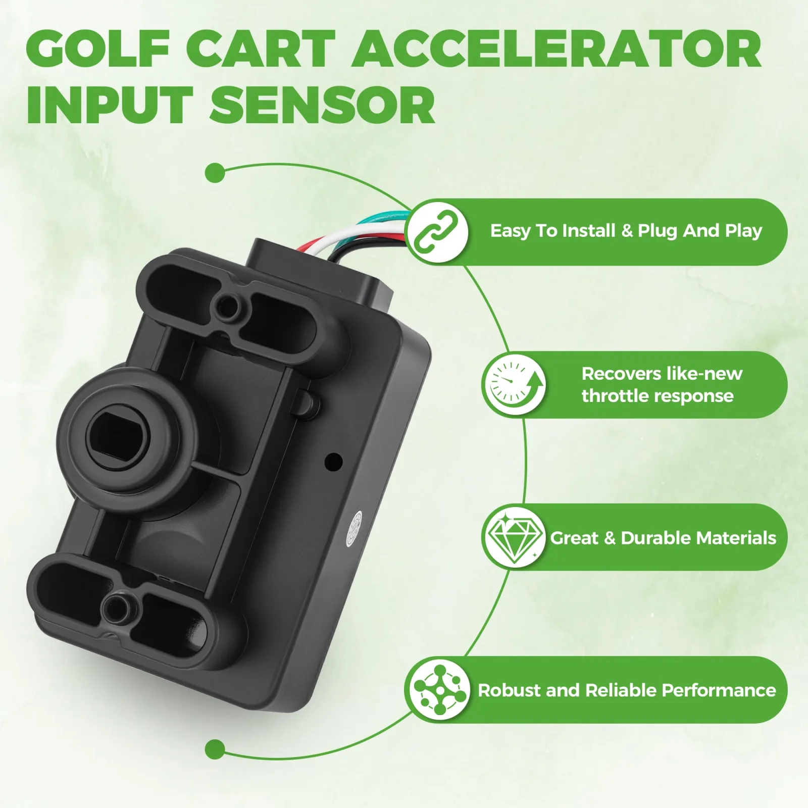 10L0L GCOR Accelerator Sensor for Club Car Precedent image 3