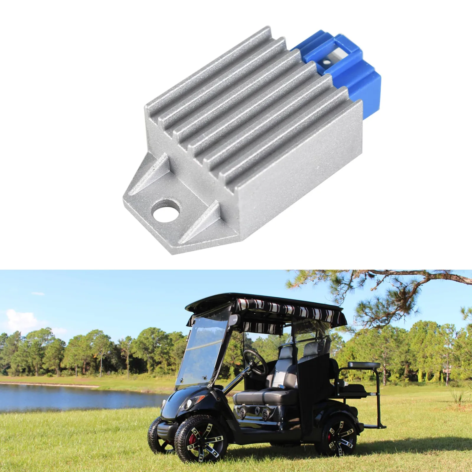ANTUKO 12V Golf Cart Voltage Regulator JF2-81910-01-00