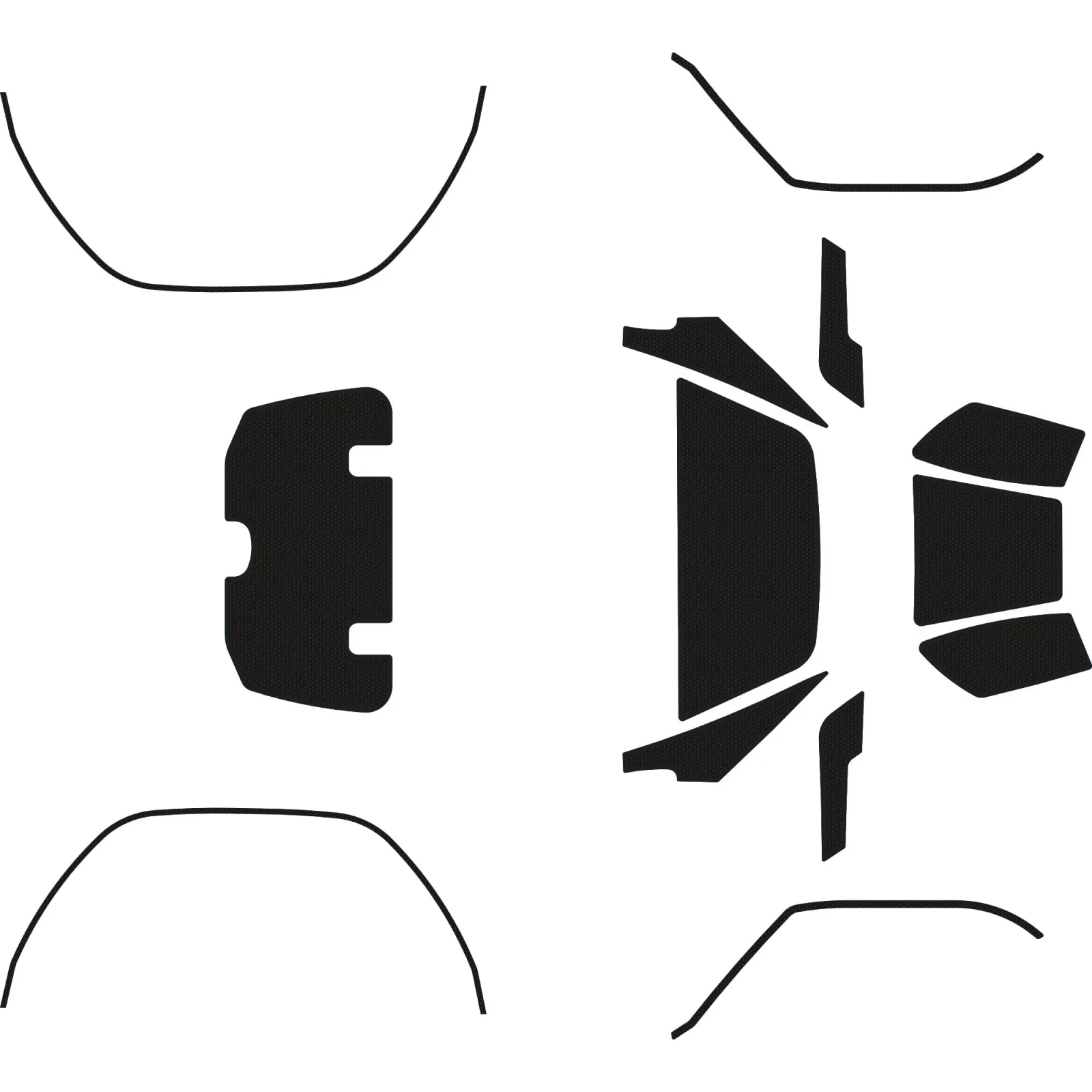 SC Mudz SeaDek Trim Pieces for Icon Epic E20FX