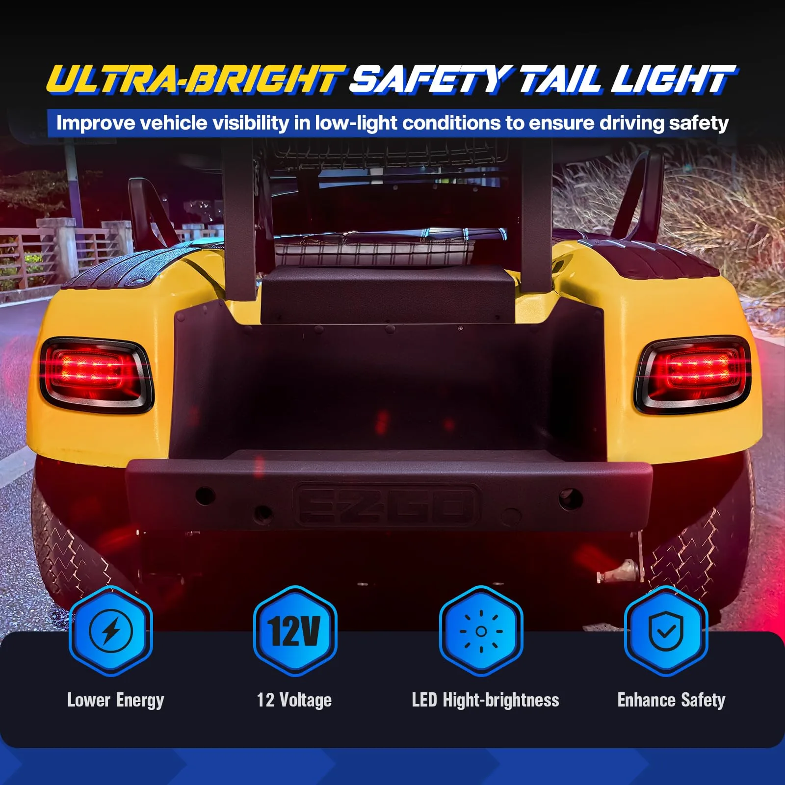 SUPGCPER LED Light Kit for E-Z-GO TXT 1996-2013 image 3