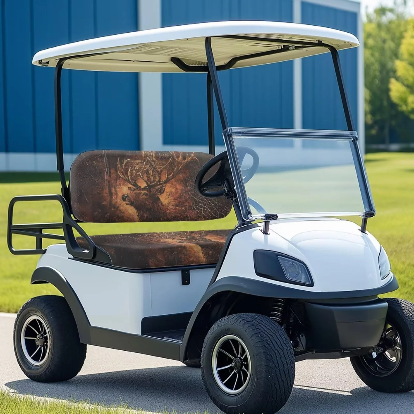 Suobstales Golf Cart Seat Covers for E-Z-GO TXT/RXV and Club Car DS image 4
