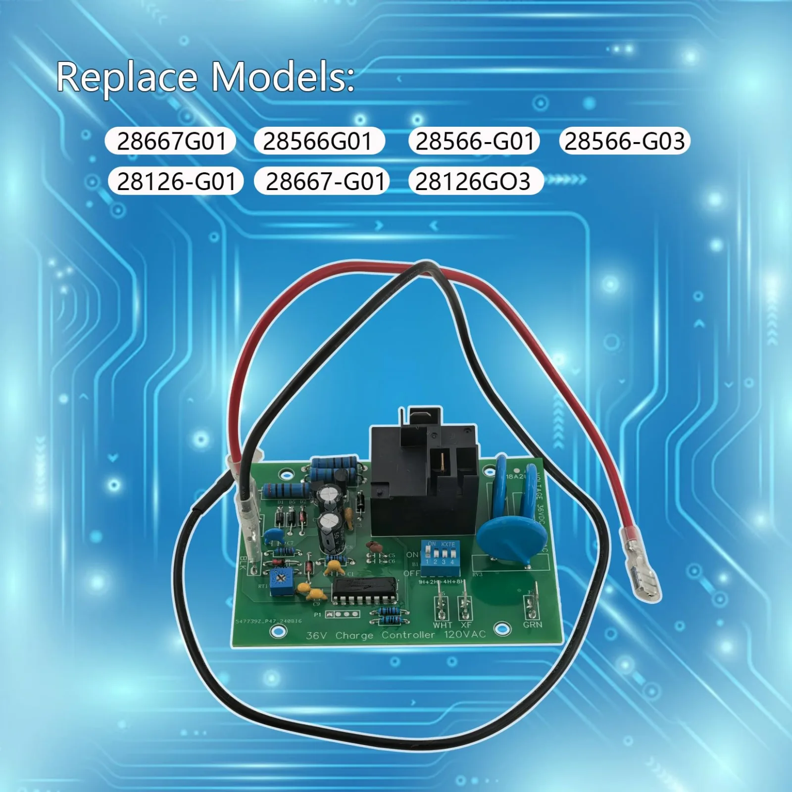 Bydorunce PCB-G01 36V PowerWise Charger Board image 3