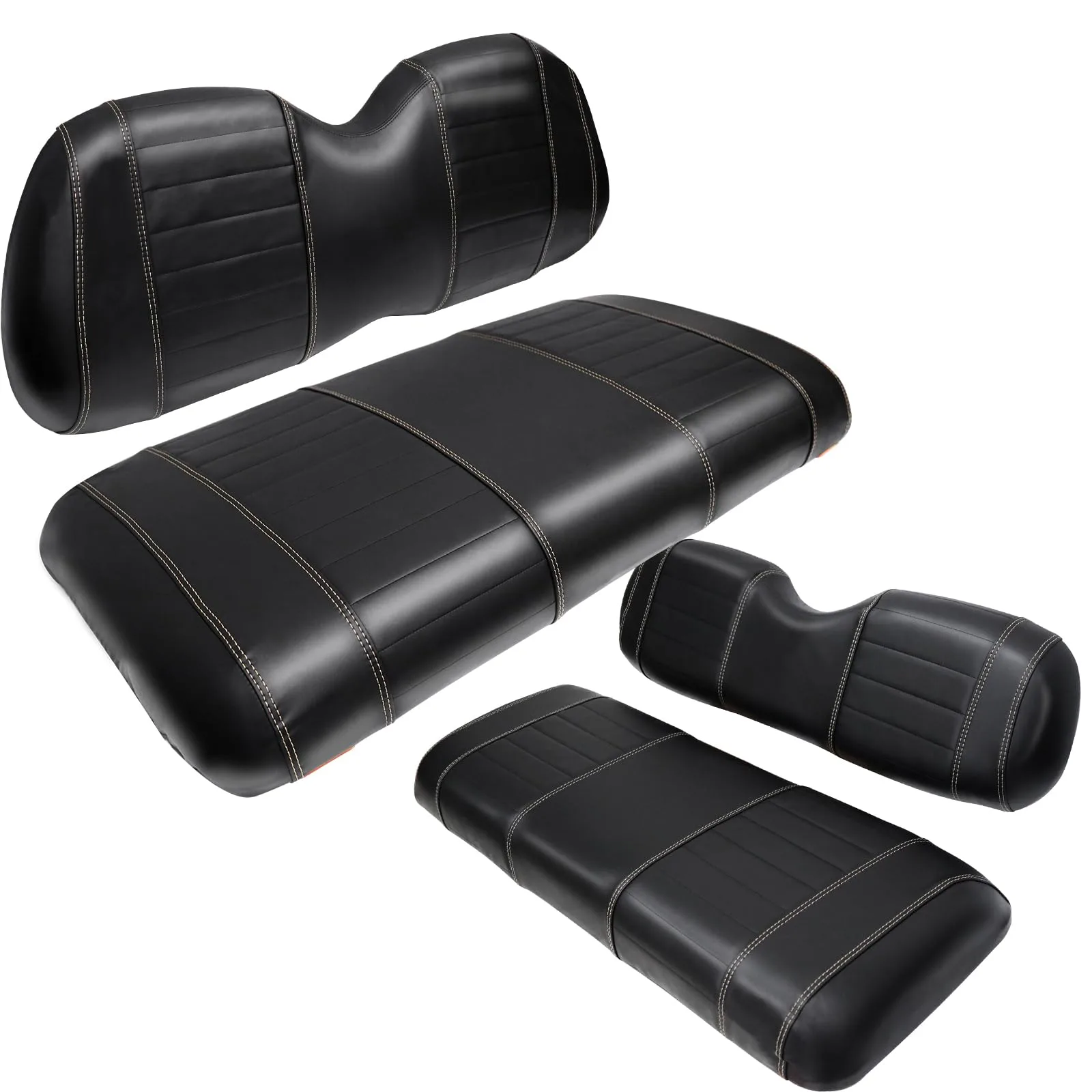 SHUNCHENXIANG 4-Piece Golf Cart Seat Covers