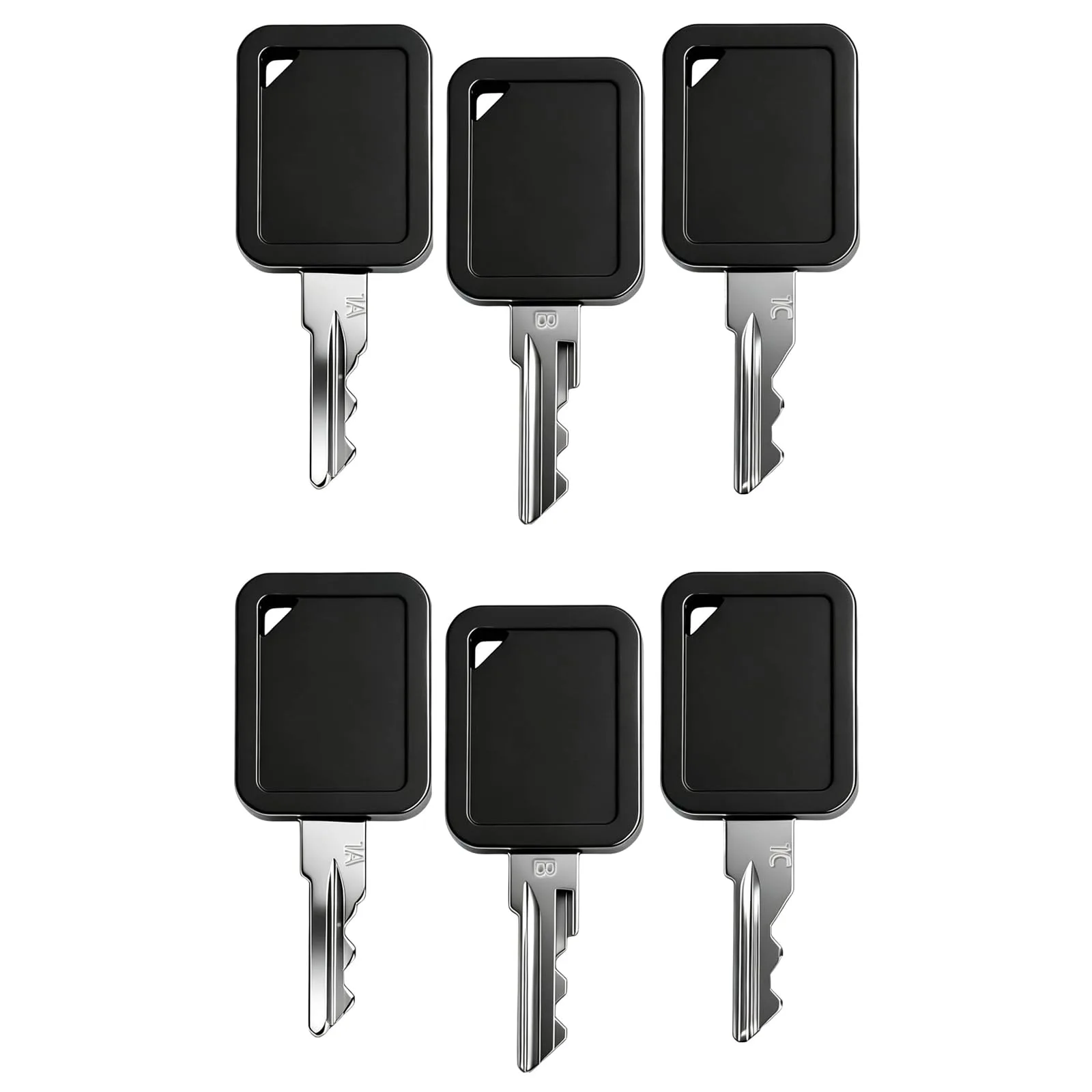 BFASGEA Club Car Key Set 1A/1B/1C — 6 Keys (Model 105068002)