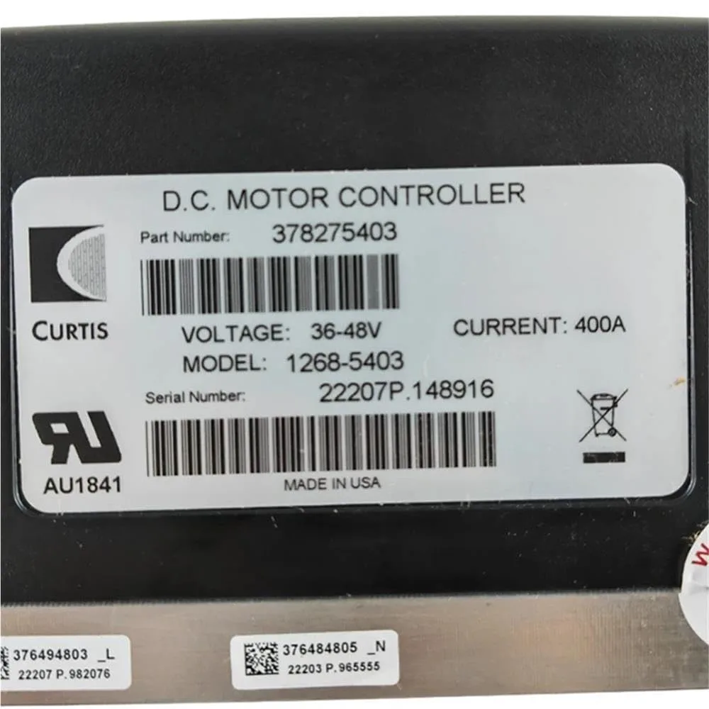 PRUMLFLKF 36/48V Motor Controller Compatible with Curtis 1268-5403 image 3