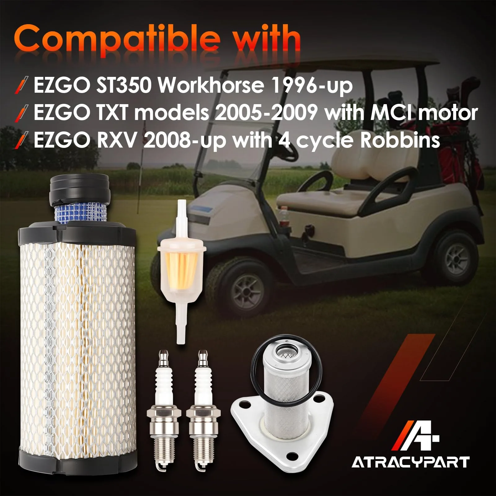 ATRACYPART E-Z-GO Golf Cart Tune-Up Kit AP-A2090 image 2