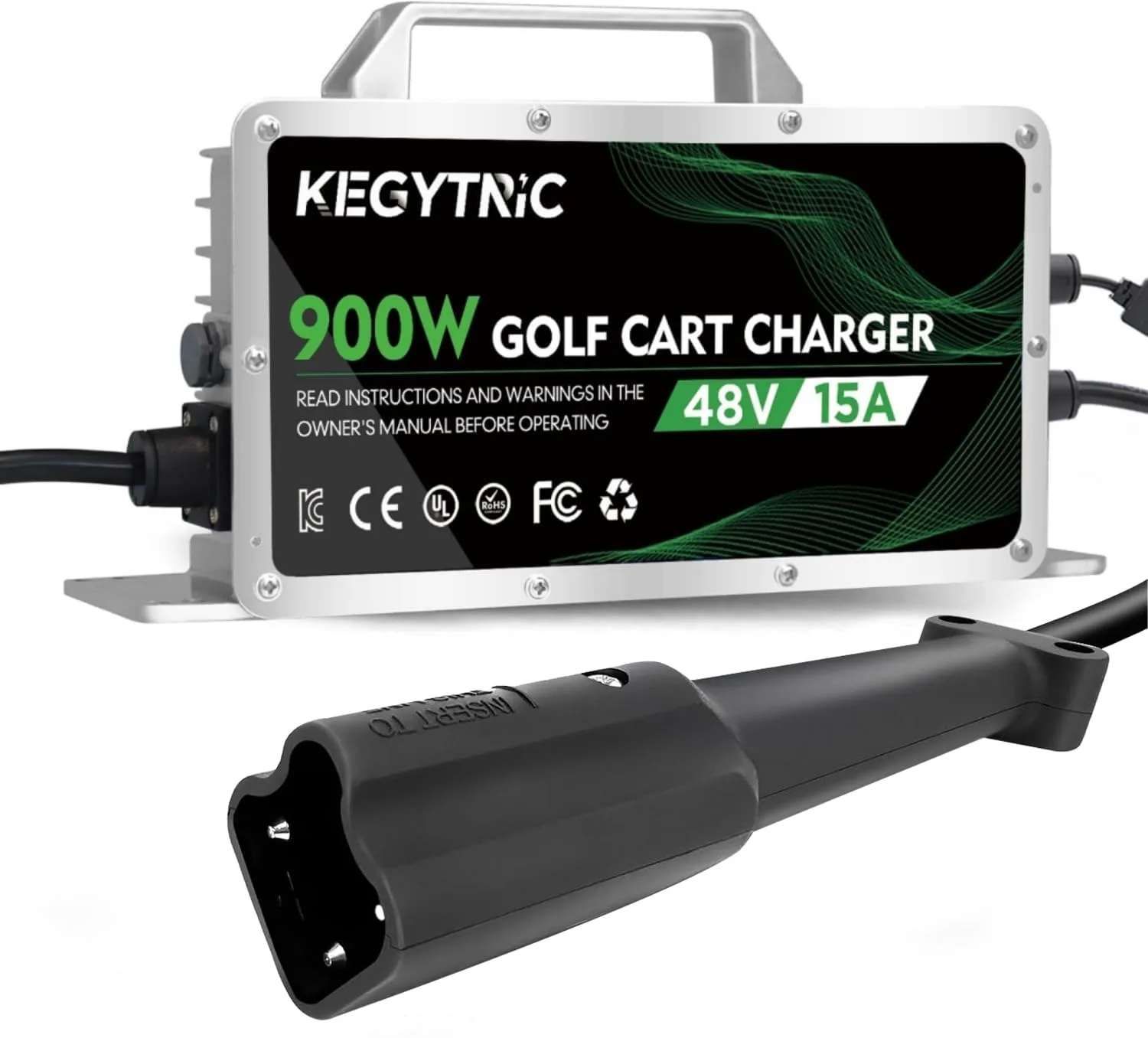 Kegytric 48V 15A Charger for Yamaha G29 2007-2013
