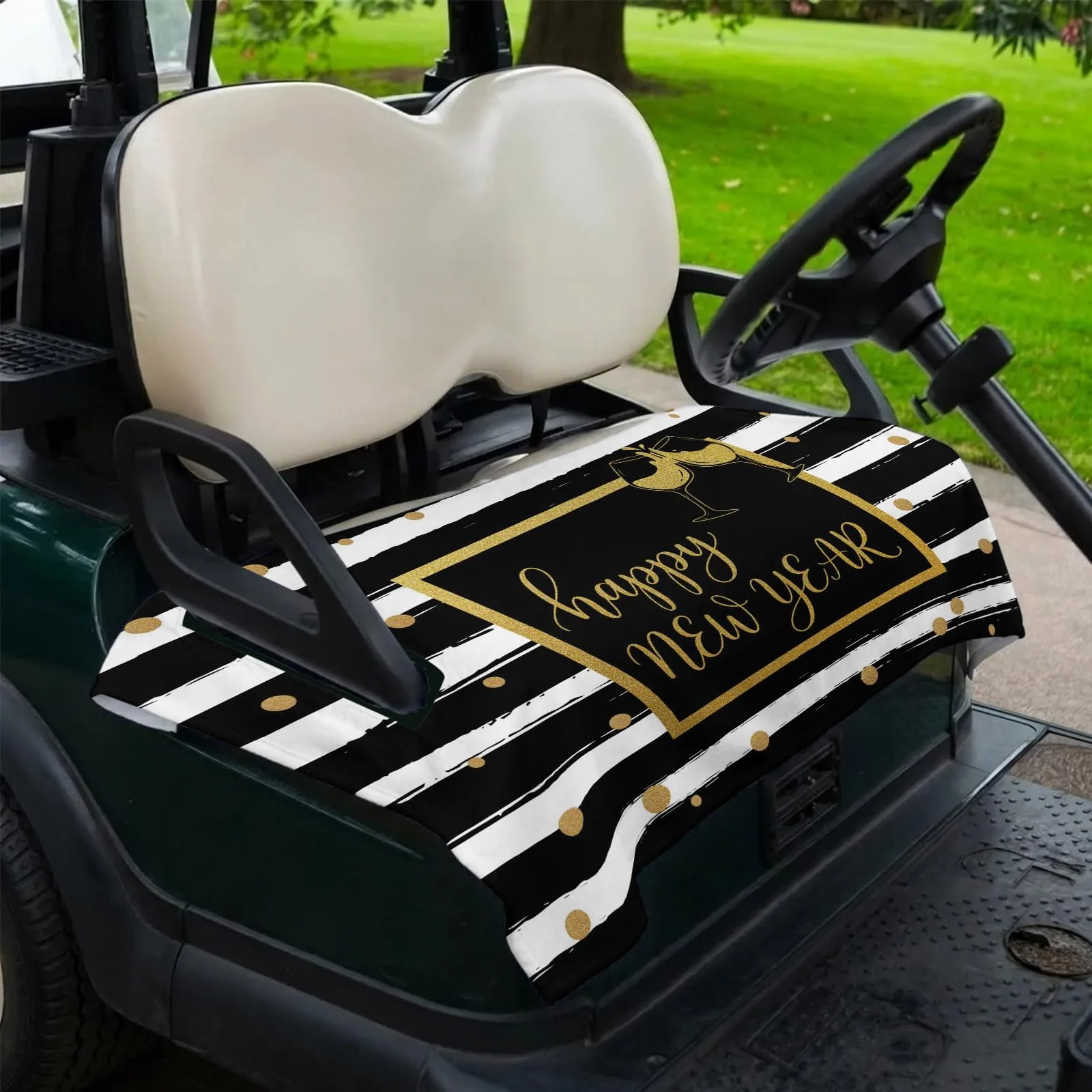DecorLovee Golf Cart Seat Cover for 2-Seater Carts image 2