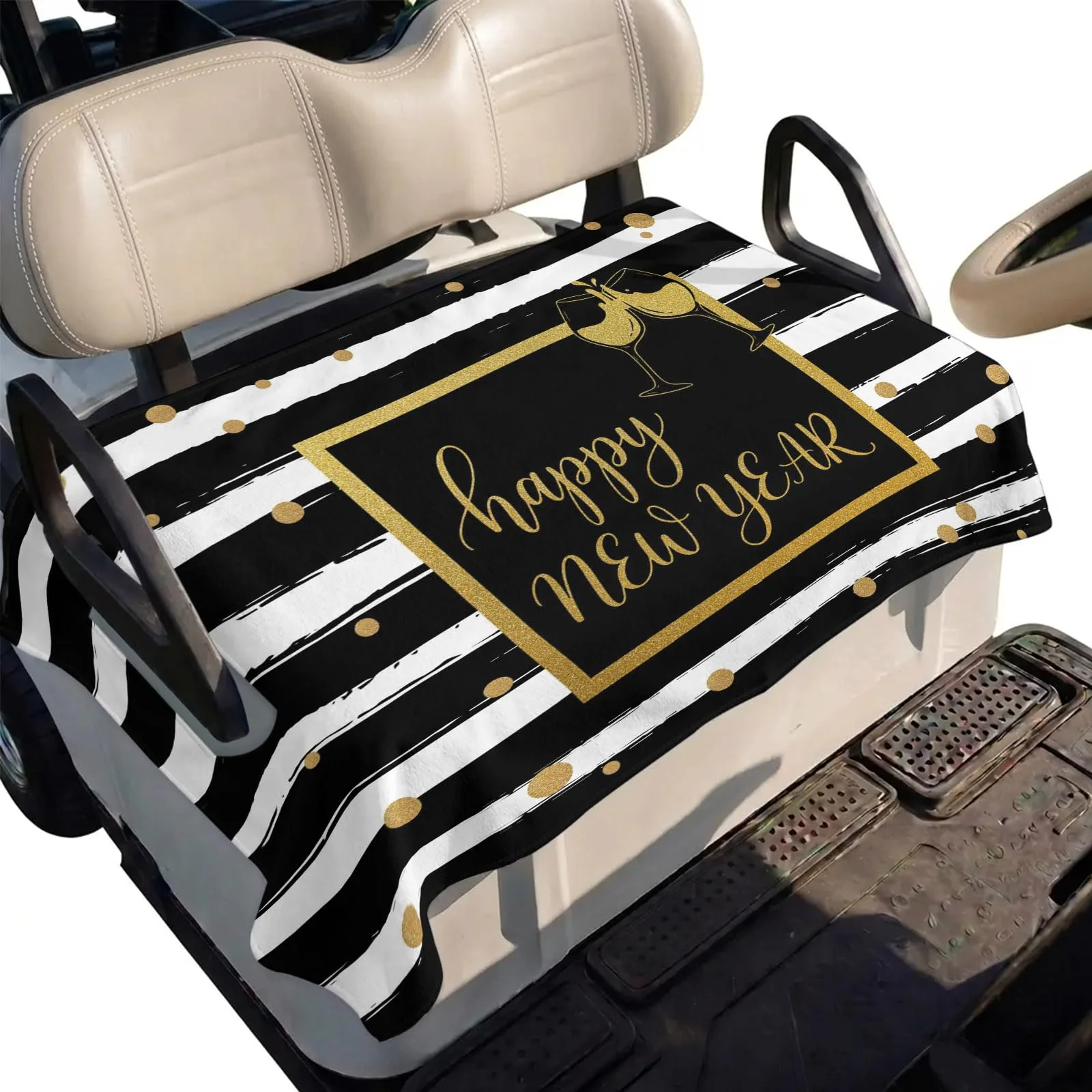 DecorLovee Golf Cart Seat Cover for 2-Seater Carts