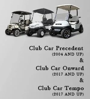 Kozip Aeris Front Seat Cushion Set for Club Car Precedent/Tempo/Onward - White image 4