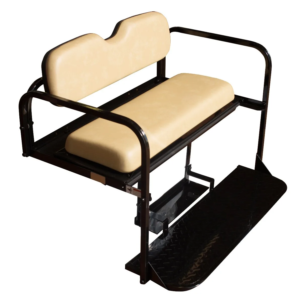Performance Plus Carts Rear Flip Seat Kit for E-Z-GO TXT - Tan (18100,18101,18102) image 2