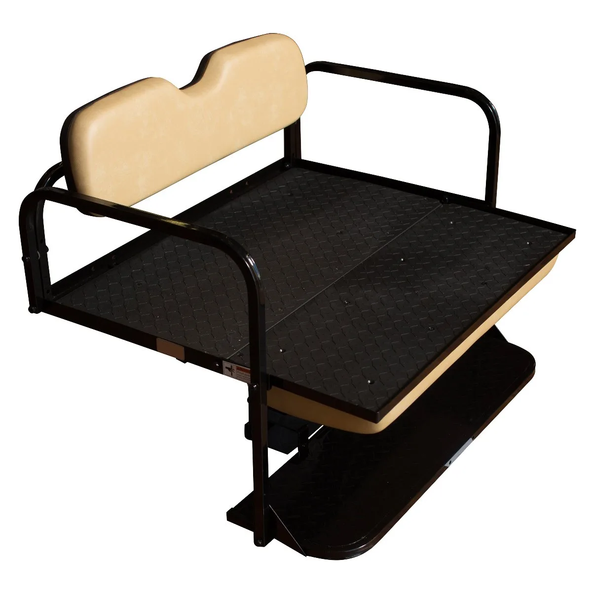 Performance Plus Carts Rear Flip Seat Kit for E-Z-GO TXT - Tan (18100,18101,18102) image 3