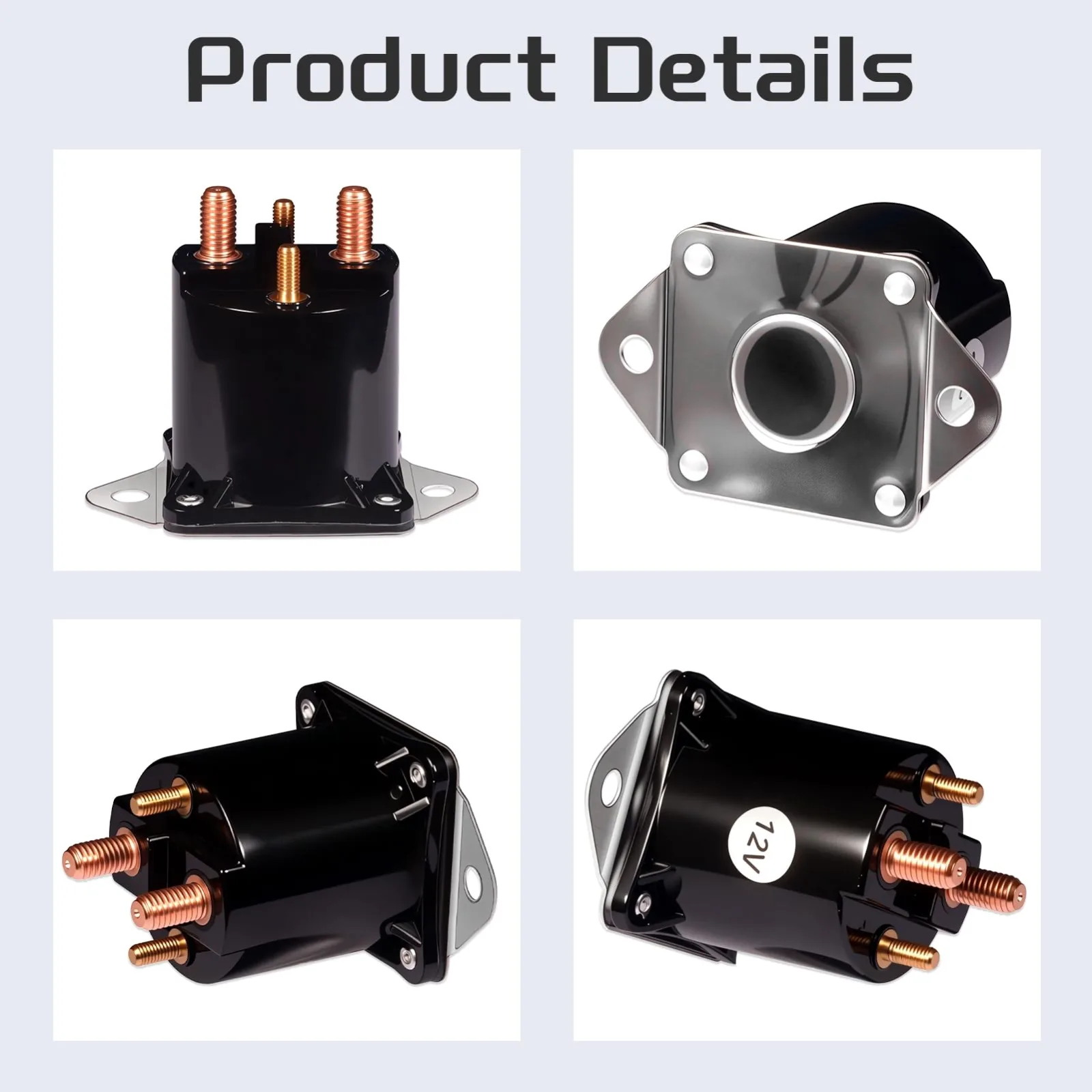JTAREA SS12 12V Starter Solenoid for Club Car Golf Carts image 3