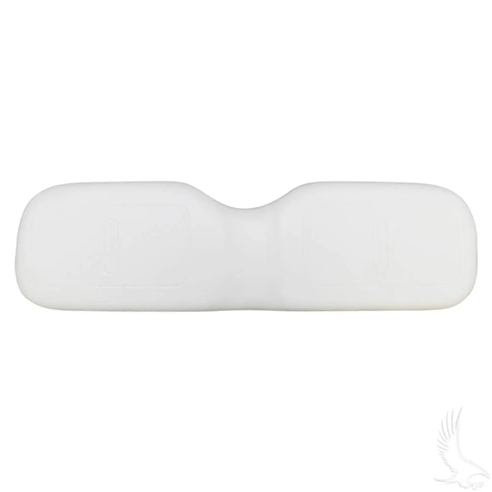 E-Z-GO Medalist/TXT White Seat Back Assembly SEAT-1003A