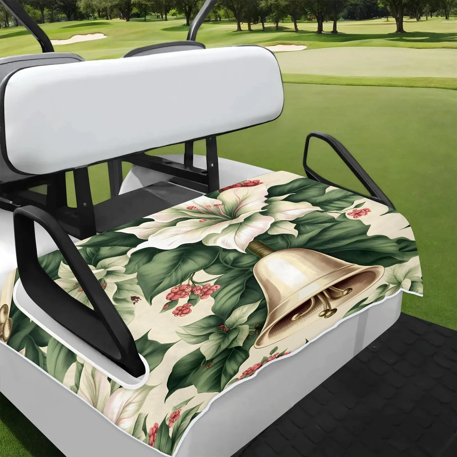 Tiveruda Golf Cart Seat Cover for Double Seats