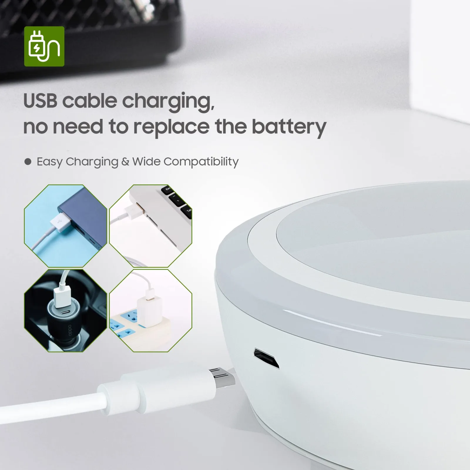 10L0L Wireless Golf Cart Dome Light with USB Charging image 4