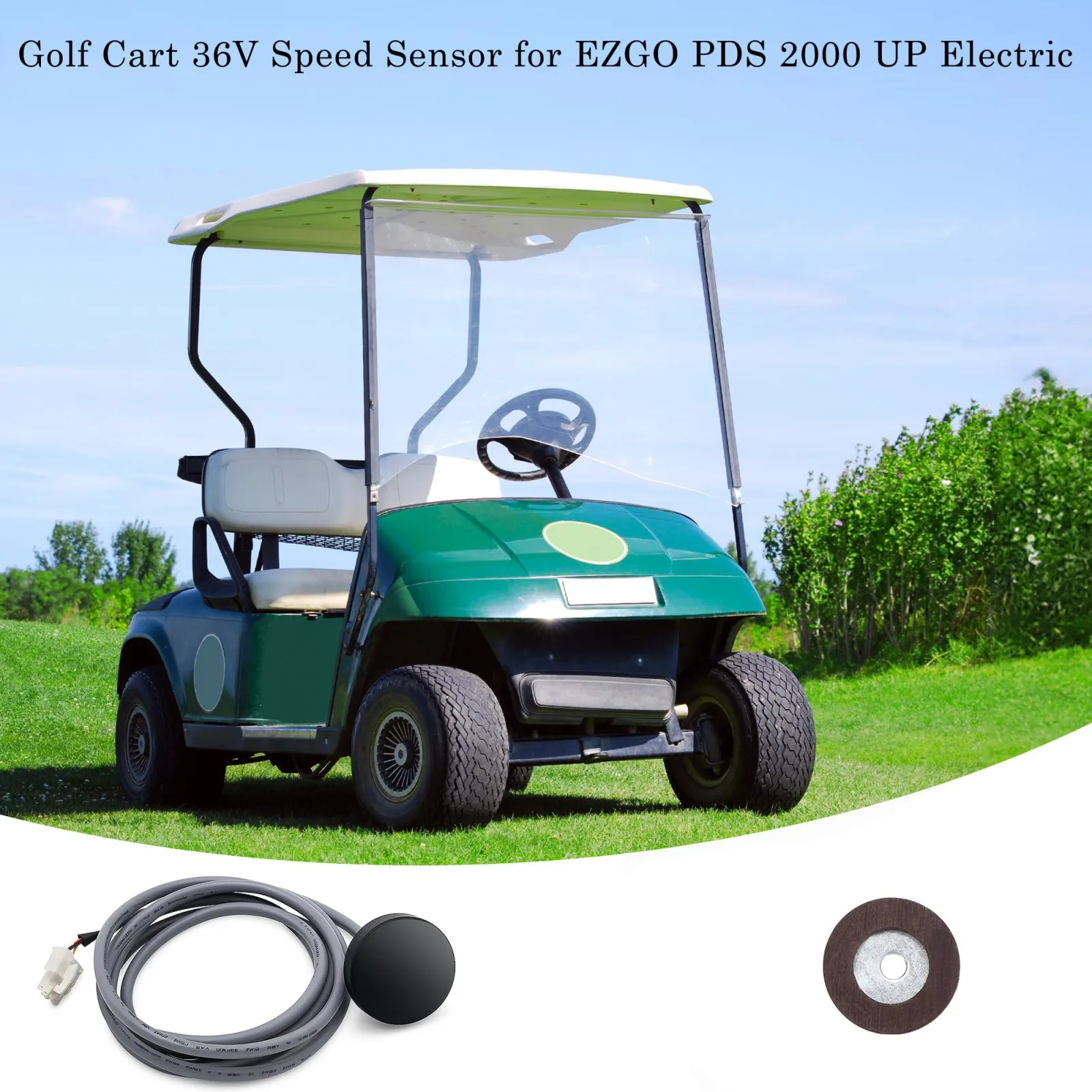 36V Speed Sensor Kit for E-Z-GO PDS Golf Carts image 3