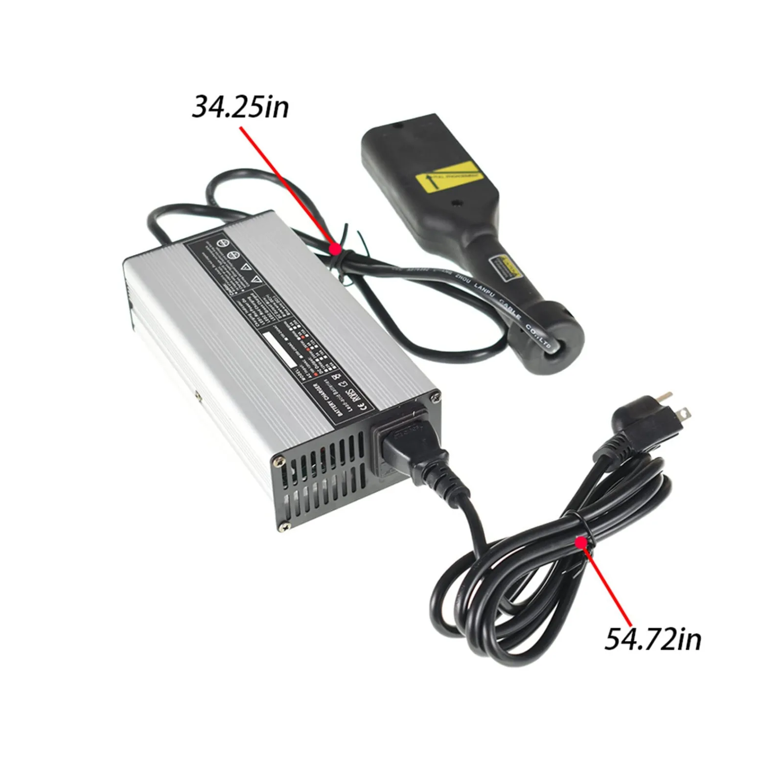 ANTUKO 36V 5A Golf Cart Battery Charger with D Plug image 3