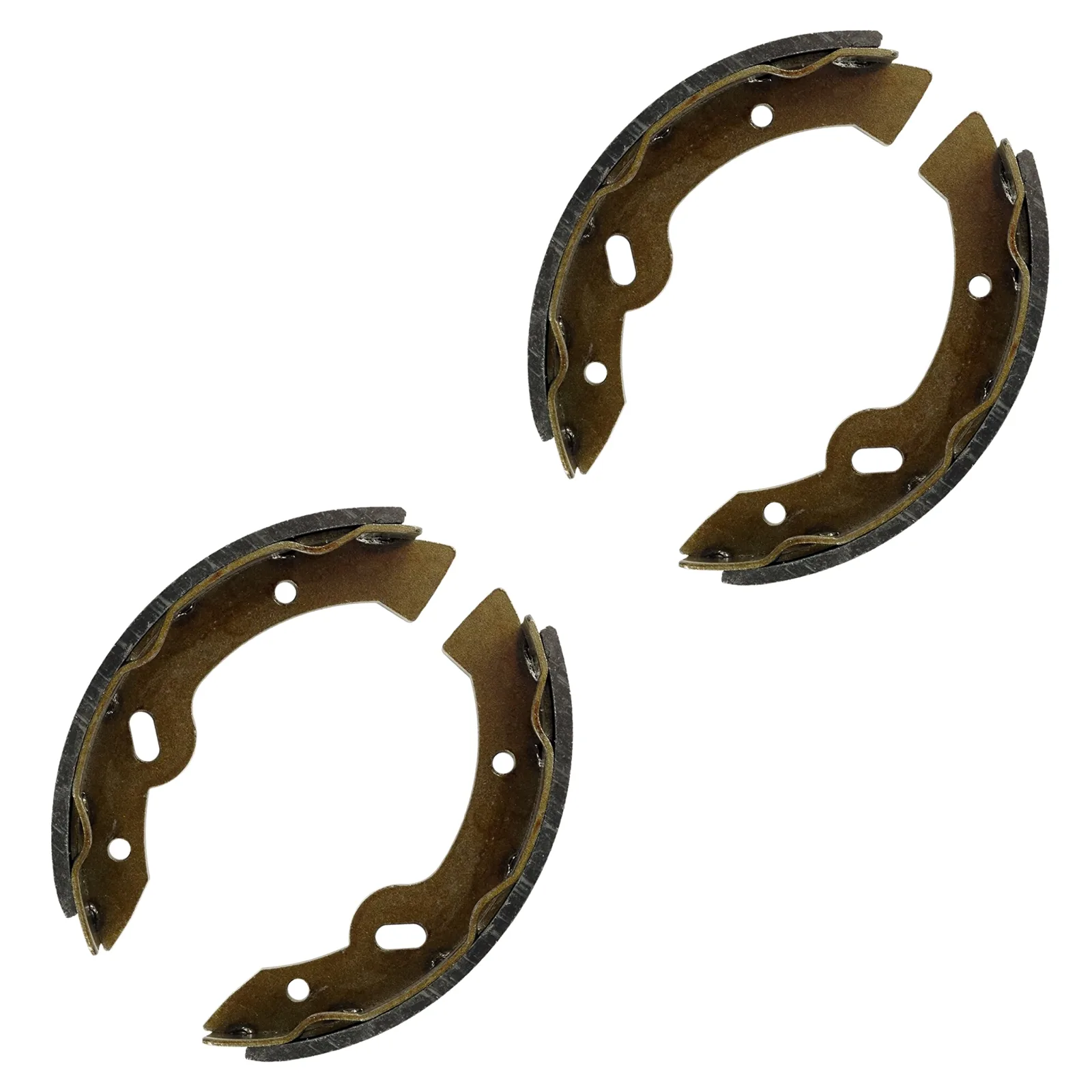 Caltric Brake Shoes for E-Z-GO Golf Carts BS164+BS164/15 image 3